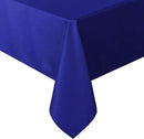 sancua Rectangle Tablecloth - 90 x 156 Inch - Water Resistant Spill Proof Washable Polyester Table Cloth, Royal Blue by CozyNest Decor