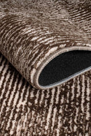 Non-Slip Washable 5x7 Area Rugs for Living Room Bedroom, Ultra Soft Bedside Rug, Indoor Floor Carpet for Kids Girls and Boys, Dorms, Nursery Rooms, Non-Skid Area Rug, Abstract Brown Beige, 5' x 7' by TinyTreasures Baby Boutique
