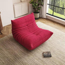 Bean Bag Chair, Oversized Bean Bag Chair for Living Room, Fireside Chair for Adults with Memory Foam Filled, Big Accent Sofa Lounge Floor Sofa for Gaming, Reading, No Assembly Required. (Burgundy) by CozyNest Decor