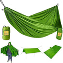 Wise Owl Outfitters Camping Hammock – 500lbs Portable Hammock with Tree Straps - Travel, Backpacking, Hiking, Outdoors Camping Gear - Single or Double by GreenHaven Gardens
