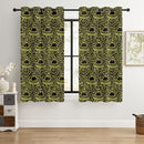 Kids UFO Blackout Curtains - 100% Blackout, Thermal Insulated, Noise Reducing, Perfect for Kids Room and Nursery, 2 Panels (Neon UFO Night, W52×L63) by TinyTreasures Baby Boutique