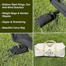 Mosquito Net for Umbrella 9.2 FT | Large Sizes & Fabric Designed for Outdoors | Insect House Screen Netting for Patio, Porch & Garden Terrace | Outside Canopy Bug & Fly Protection Enclosure by GreenHaven Gardens