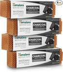 Himalaya Botanique Whitening Antiplaque Toothpaste with Charcoal + Black Seed Oil, Fluoride Free, for Whiter Teeth, 4 oz, 4 Pack by CozyNest Decor