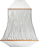 Original Pawleys Island 14DCOTG Deluxe Green Oatmeal Heirloom Tweed DURACORD Rope Hammock with Extension Chains & Tree Hooks, Handcrafted in The USA, 450 LB Weight Capacity, 13 ft. x 60 in. by GreenHaven Gardens