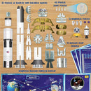 Imagimake Mapology Man's Journey to Moon | NASA Mission Apollo 11 | Rocket & Satellite Model Making Set | Space Toys for ages 8-13 | Educational Science Kits for Kids Age 8-12 | Gifts for Boys & Girls by TinyTreasures Baby Boutique