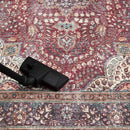 Keen Home Design 3x5 Rug - Machine Washable Entry Rug with Non-Slip Backing, Ideal for Enteryway, Kitchen, Bathroom, Laundry Room - Vintage, Easy Clean, Durable, Low Pile Rug - (3' x 5') by CozyNest Decor