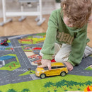 KC Cubs 8x10 City Streets Car Road Rug – Educational Non-Slip Play Mat for Kids, Toddlers, Nursery, Classroom, Playroom, Baby Daycare, Boy Girl Carpet by TinyTreasures Baby Boutique