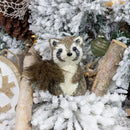 AuldHome Design Woodland Friends Figurines (Set of 3, Deer/Raccoon/Squirrel); Forest Animals Decor for Fall, Christmas, Winter and Themed Decor or Parties by CozyNest Decor