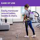 ProTeam GoFit 3 Commercial Backpack Vacuum with Xover Multi-Surface Telescoping Wand Tool Kit, 3 qt, Corded by CozyNest Decor