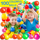 Kids Play Tent with 100 Balls – 39″x39″ Pop-Up Ball Pit Playhouse – Indoor/Outdoor Toy with Mesh Windows & Carry Bag by TinyTreasures Baby Boutique
