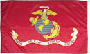 FlagSource U.S. Marine Corps Nylon Military Flag, Made in The USA, 3x5' by GreenHaven Gardens