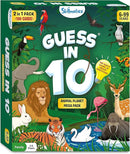 Skillmatics Guess in 10 Animals Megapack, Perfect for Boys, Girls, Kids, Teens, Adults Who Love Animal Card Games, Trivia, Travel Games, Gifts for Ages 6, 7, 8, 9, 10, and Up by TinyTreasures Baby Boutique