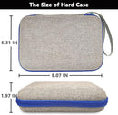 Case Compatible with Giiker Super Slide Brain Games, Protective Storage Bag Holder for Giiker Brain Teaser Puzzles Games Toys (Only Case) (Blue-Grey) by TinyTreasures Baby Boutique
