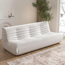 Big Bean Bag Chairs for Adults, 3 Seater Large Bean Bag Chair Sofa, Fireside Chair Lazy Sofa Chair with High Density Comfortable Foam, Modern Bean Bag for Living Room, Bedroom, Office (Beige) by CozyNest Decor