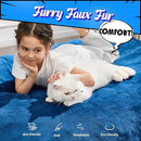 Hobestluk 3 in 1 Bean Bag Chair Giant Bean Bag Chairs for Adults with Velvet Cover Convertible Bean Bag Floor Cushion with Machine Washable Cover for Living Room (Velvet Blue) by CozyNest Decor