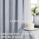 Vision Home Chambray Blue Pinch Pleated Full Blackout Curtains Room Darkening Window Curtains 95 inch for Living Room Bedroom Thermal Insulated Pinch Pleat Drapes with Hooks Back Tab 2 Panel 40"Wx95"L by CozyNest Decor