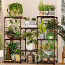 Metal Plant Stand Indoor Outdoor Plant Shelf Stand, 3 Tiers 8 Pots Potted Flower Plant Stands for Indoor Plants Multiple, Plant Shelves Stands Rack for Patio, Balcony, Living Room by GreenHaven Gardens