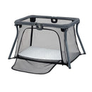 Chicco Alfa Lite Lightweight Travel Playard, Portable Playpen for Babies and Toddlers, Snap-Open/Compact Fold Design, 13 lbs., Baby Travel Essential | Midnight/Navy by TinyTreasures Baby Boutique