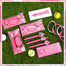 LiYiQ 72 Pcs Cheerleader Party Favors Cheerleader Team Gifts Cheerleader Goodie Bags Stuffers Cheerleader Ballpoint Pens Bookmark Card and Silicone Bracelet by TinyTreasures Baby Boutique