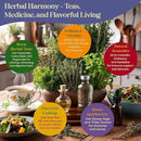 35 Medicinal & Tea Herb Seeds Variety Pack - 16,285+ Non-GMO Heirloom Herbs Seeds for Planting Indoor & Outdoor: Lavender, Rosemary, Echinacea, Mint, Catnip, Basil - Gardening Seed Packets by GreenHaven Gardens