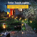 Toodour Solar Torch Flame Lights, 12 Pack Solar Light Outdoor with Flickering Flame, Waterproof Pathway Lights Landscape Decoration Lighting for Garden, Lawn, Yard, Outdoor Decorations by GreenHaven Gardens