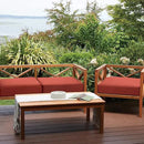 Classic Accessories Ravenna Water-Resistant 19 x 19 x 3 Inch Patio Seat Cushion, Spice, Chair Seat Cushion by GreenHaven Gardens