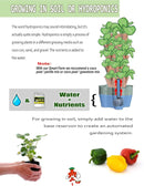 Mr. Stacky Smart Farm - Automatic Self Watering Garden - Grow Fresh Healthy Food Virtually Anywhere Year Round - Soil or Hydroponic Vertical Tower Gardening System (Standard Kit, Stone) by GreenHaven Gardens