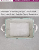 Rectangular Storage Basket Fabric Organizer Bin for Toys,Books,Clothes,Gifts,Pets-Perfect for Home,Office,Nursery,Dorm,Shelf(Rec dinosaur) by TinyTreasures Baby Boutique