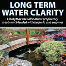 CrystalClear ClarityMax, All-in-One Pond Clarifier Treatment, All-Natural Beneficial Bacteria & Enzymes Provide Max Clarity, Koi Fish & Pet Safe, Algae Stain Remover, Crystal Clear Water Garden 2.5LB by GreenHaven Gardens