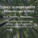 Kids Fluoride Free Bamboo Salt Toothpaste with nHA - Pure Dew | Nano Hydroxyapatite, Remineralizing, Strengthening Enamel for First Teeth, Safe to Swallow (3oz) by CozyNest Decor