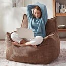 Giant Bean Bag Chair Sofa for Adults Teens, Comfy Corduroy Large Bean Bag Chairs with Armrests for Bedroom Living Room, Adult BeanBag Lazy Sofa Couch Chairs with Filler Included by CozyNest Decor