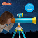 Projector Telescope for Kids, Children's Telescopes & 24 Space Images, Educational Book Incl, Great STEM Activity Science Toys, Learning Gifts for Boys & Girls Ages 3 4 5 6-12 Year Old by TinyTreasures Baby Boutique