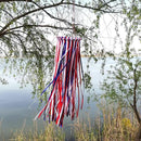 Satin Ribbon Windsock Streamer, Outdoor Decorations for Your Patio, Garden, Yard, Dock and Camper, 41-Inch, WS41-LBH by GreenHaven Gardens