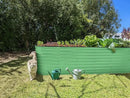 Galvanized Raised Garden Beds Outdoor // 8×2×2 ft Planter Raised Beds for Gardening, Vegetables, Flowers // Large Metal Garden Box (Light Green) // Patented Tool-Free Design by GreenHaven Gardens
