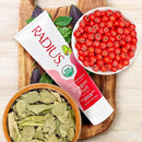 RADIUS USDA Organic Kids Toothpaste 3oz Non Toxic Chemical-Free Gluten-Free Designed to Improve Gum Health for Children's 6 Months and Up - Dragon Fruit - Pack of 3 by CozyNest Decor