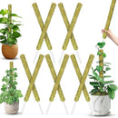 DUSPRO Natural Stackable Moss Pole for Plants Monstera Potted Plant Stakes for Indoor Plants Extendable Plant Pole Moss Sticks for Plants Climbing Vine Supporting Monstera Trellis 10Pcs 22'' by GreenHaven Gardens