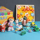 CiaraQ Modeling Clay Kit - 36 Colors Air Dry Clay with Sculpting Tools, Ideal for Crafting, DIY Projects. Easter/Halloween/Christmas Gifts. by TinyTreasures Baby Boutique