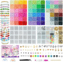 Gionlion Clay Beads Friendship Bracelet Making Kit, 72 Colors Preppy Clay A-Z Letter Number Beads & Charms Complete Jewelry Making Kit DIY Crafts Gift for Teen Girls by TinyTreasures Baby Boutique