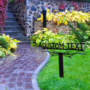 Personalized Metal Text Garden Sign with Stake, Custom Garden Decor for Outdoor, Custom Family Name Sign, Large Patio Decorations, Lawn Art, Farmhouse Decorative, Housewarming Gift by CozyNest Decor
