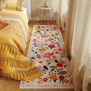 Runner Rug for Hallways Kitchen Rug Non Slip 2'6''x8' Washable Rugs with Rubber Backing Soft Floral Carpet Runner for Hallways, Kitchen, Laundry, Bedroom, Bathroom(Beige) by CozyNest Decor