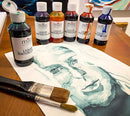 milo Liquid Watercolor Paint Set of 8 Colors | 4 oz Bottles | Washable, Safe and Non-Toxic | Made in USA | Art & Craft Paints for Kids, School Supplies Painting Set for Children | Easy to Pour Fluid Bottles by TinyTreasures Baby Boutique