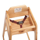 Seating Ready-to-Assemble Restaurant Wood Bar Height High Chair, Baby Highchairs, Durable Dining Feeding Chair with Steps, High Chairs for Babies and Toddlers, Number 04 by TinyTreasures Baby Boutique