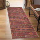 Keen Home Design 2x12 Rug - Machine Washable Runner Rug with Non-Slip Backing, Ideal for Hallway, Entryway, Kitchen, Laundry Room - Vintage, Easy Clean, Durable, Low Pile - (2'6" x 12') by CozyNest Decor