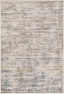 2x3 Entryway Area Rugs: Washable Neutral Abstract Small Rug Door Mat Non-Slip Soft Low Pile Indoor Carpe for Entrance Kitchen Front Door Bathroom Entry Kids Room - Brown by TinyTreasures Baby Boutique