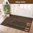 COSY HOMEER-Door-Mat 36"x60" Non Slip Absorbent Entryway Rugs Dirt Trapper Doormats Washable Entrance Mats Low Pile Welcome Floor Mat for Front Back Door and Entry Mats,Brown by CozyNest Decor