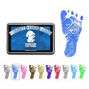 Baby Hand and Footprint Kit by Forever Fun Times | Get Hundreds of Detailed Prints with One Baby Safe Ink Pad | Easy to Clean, and Works with Any Paper or Card | Clean and Safe (Blue, Small) by TinyTreasures Baby Boutique