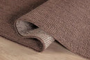 CAMILSON Easy Jute Rug 9x12, Indoor Outdoor Brown Color Fiber Area Rugs for Living Room Patio and Kitchen Rug, Solid Boho Woven Design, Easy-Cleaning, Washable Outside Carpet Alfombras (9 x 12) by CozyNest Decor