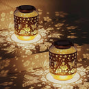 Butterfly Solar Lanterns Outdoor Waterproof Rose Garden Decor Gifts for Women Mom Grandma Hanging Solar Lights Metal Lantern Decoration Outside for Yard, Patio, Backyard, Porch by GreenHaven Gardens