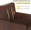 Kromax Mid-Century Modern Accent Chair Set of 2 for Living Room, 496 Lb. Weight Capacity, Dual Armrests, Comfy Extra Large Seat, Timeless Style Perfect for Reading & Relaxing, Bronze by CozyNest Decor