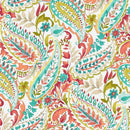 LVTXIII Outdoor Low Back Chair Cushions, Seasonal Replacement Adirondack Chair Cushion with Ties, Patio Waterproof Seat Cushions for Home Garden Use, 21 W x 21 D, Set of 2, Pretty Paisley